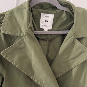 Free Assembly Women's Olive Utility Jacket